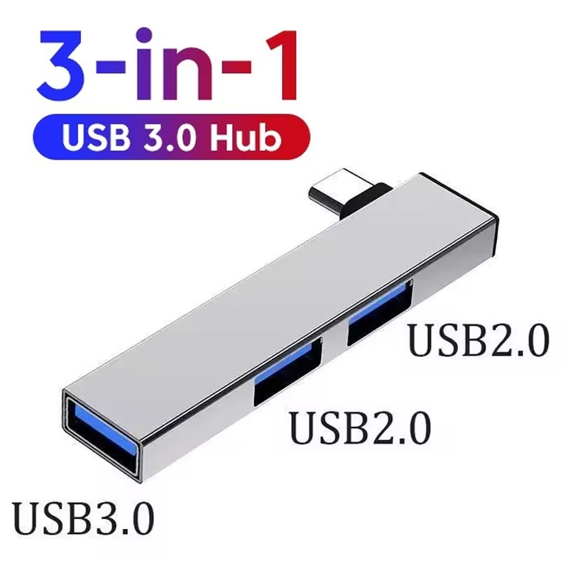 Laptop Accessories Macbook - 3 In 1 USB 3.0 HUB