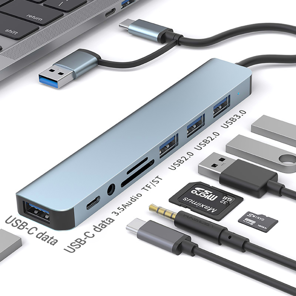 Laptop Accessories That You Need - 9-in-1 Dual Head USB Docking Station