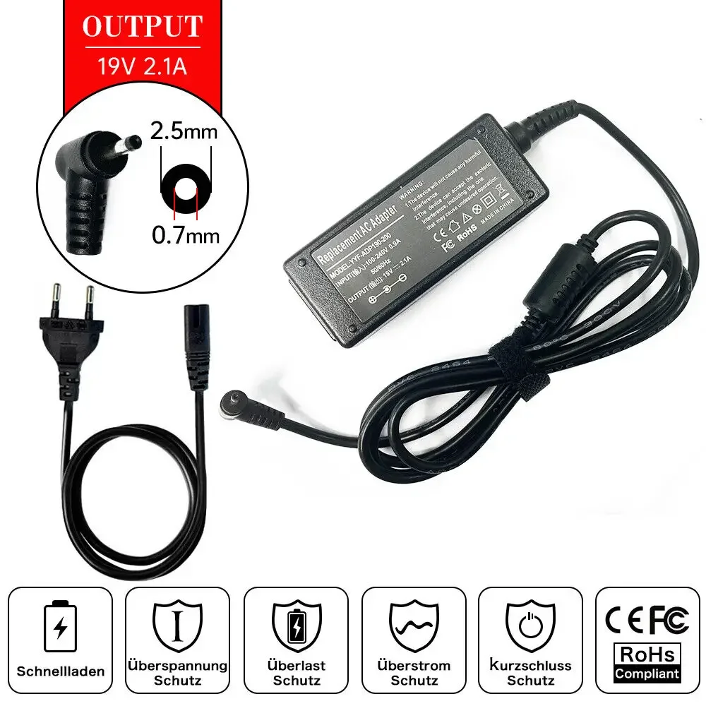 19V 2.1A 2.5mm*0.7mm Laptop AC - Laptop Accessories Shop review and price