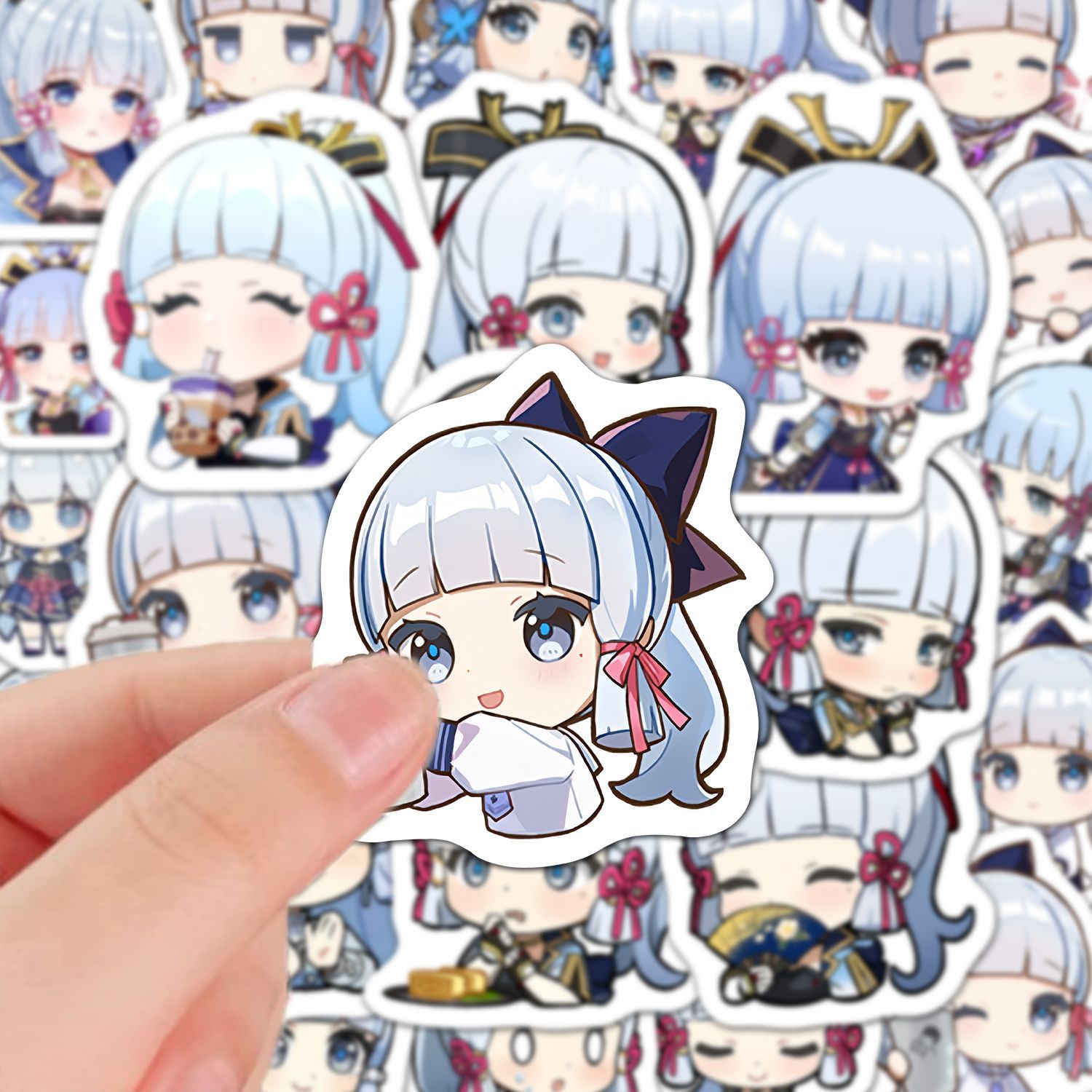 Kamisato Ayaka 60Pcs Genshin I - Laptop Accessories Decoration review and price
