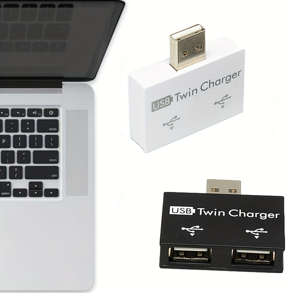 USB2.0 Splitter 1 Male To 2 Po - Laptop Accessories Macbook review and price