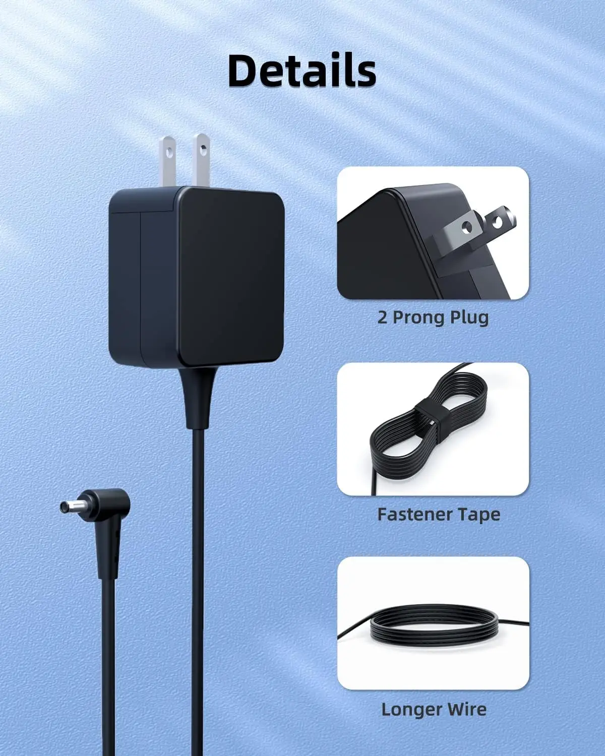 65W 19V 3.42A Laptop Ac Adapte - Laptop Accessories Shop review and price
