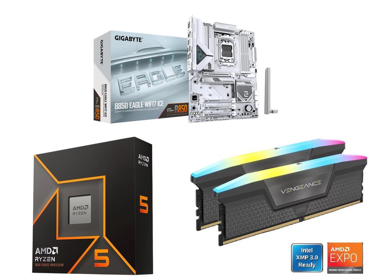 GIGABYTE B850 EAGLE WIFI7 ICE  - Corsair Ram Vengeance 16Gb review and price