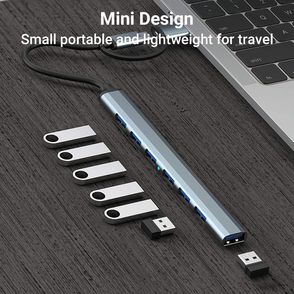 7-in-1 Dual-Head USB-C&USB Doc - Laptop Accessories That You Need review and price