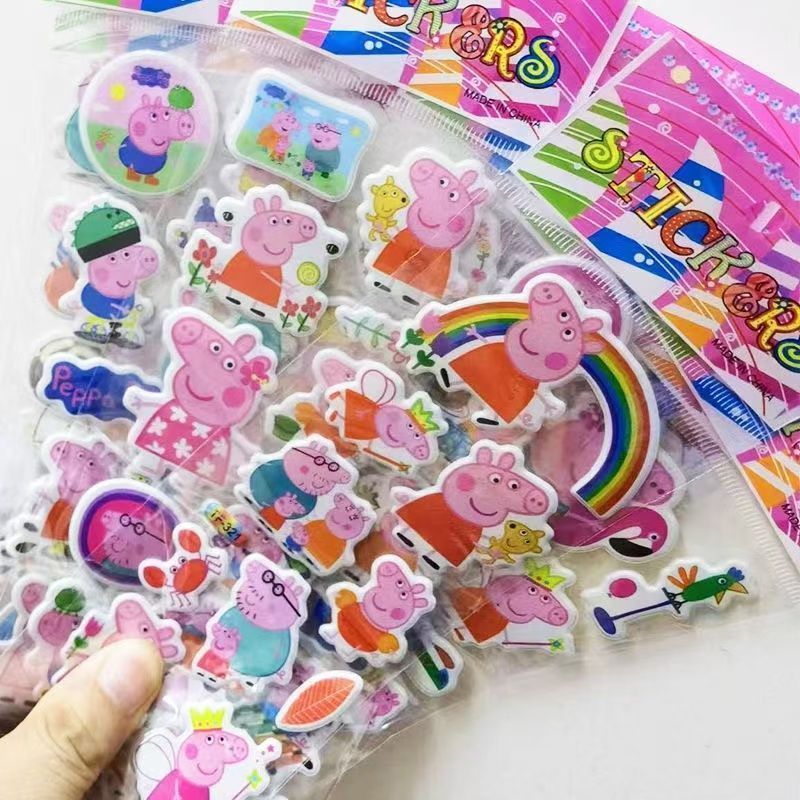 Peppa Pig cartoon sticker note - Laptop Accessories Decoration review and price