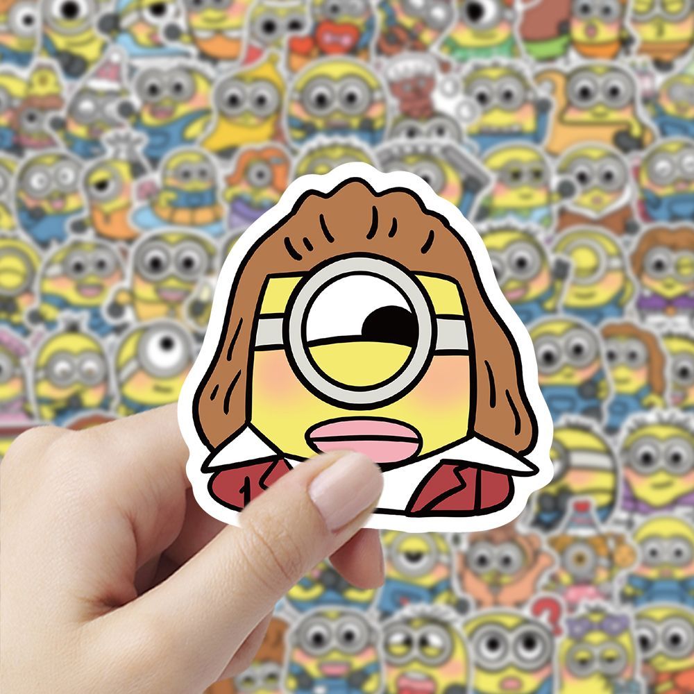 Minions movie anime cartoon cu - Laptop Accessories Decoration review and price