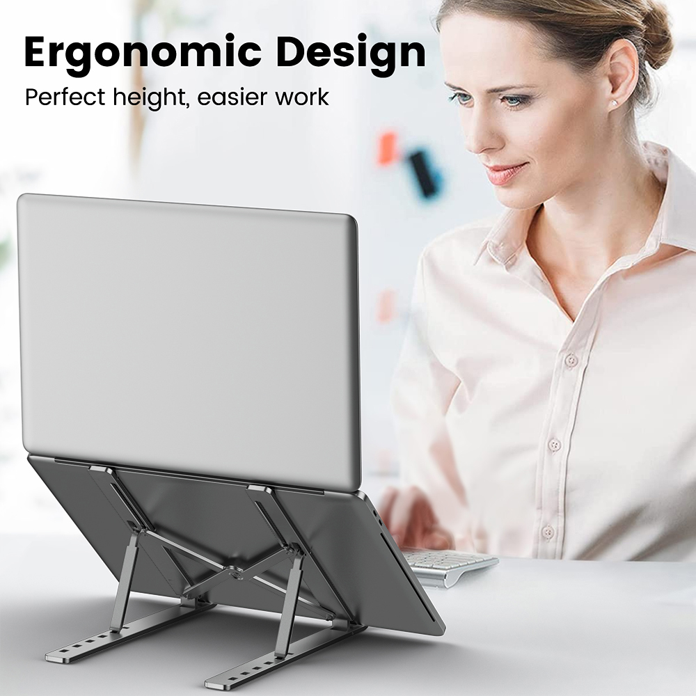 Adjustable Laptop Holder Alumi - Laptop Accessories Macbook review and price