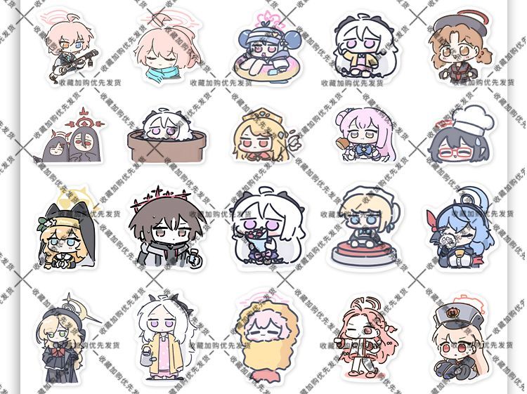 80PCS Anime Blue Archive Soras - Laptop Accessories Decoration review and price