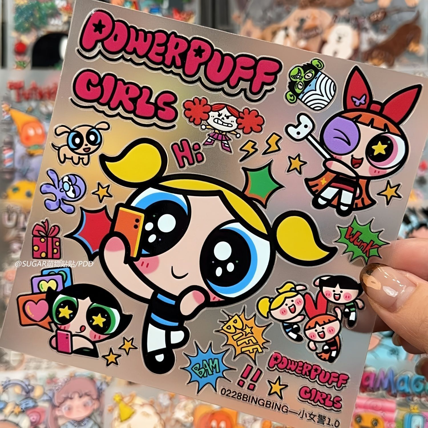 Kawaii Powerpuff Girl Characte - Laptop Accessories Decoration review and price