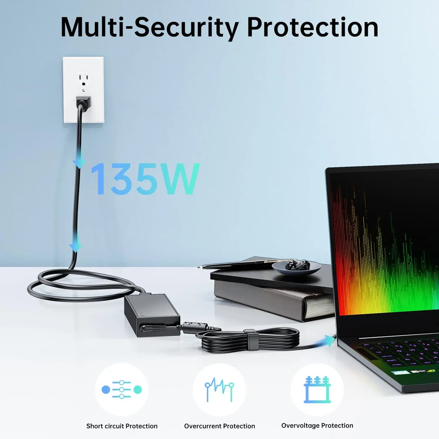 20V 6.75A 135W Laptop Ac Adapt - Laptop Accessories Shop review and price