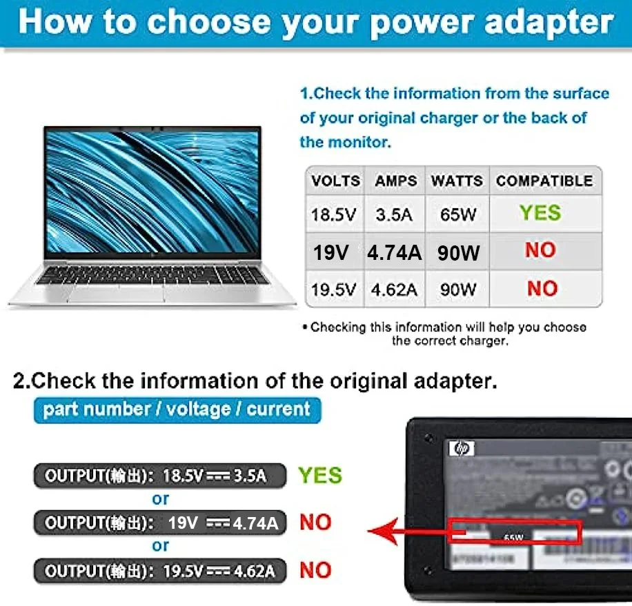 18.5V 3.5A Laptop Ac Adapter C - Laptop Accessories Shop review and price