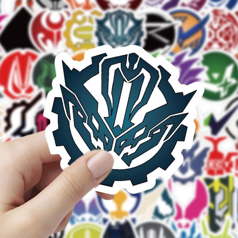 60 Sheets Kamen Rider Logo Sti - Laptop Accessories Decoration review and price